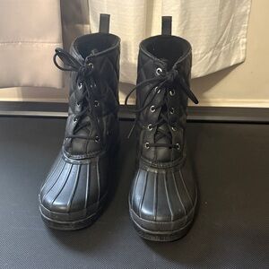 Sperry Black Winter & Rain Boots